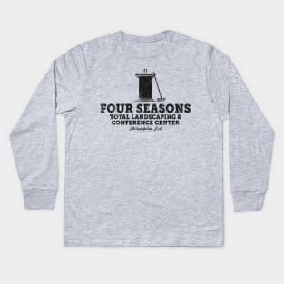 Four Seasons Total Landscaping and Conference Center (Dark) Kids Long Sleeve T-Shirt